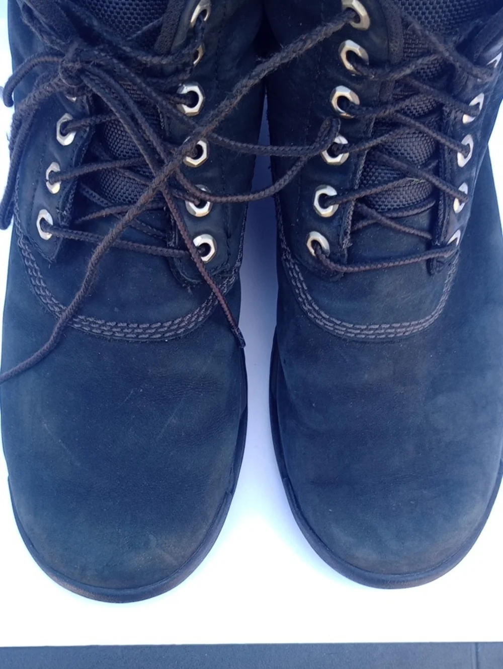 Sorel Paxson 6IN Outdry Hiking Boots Black Nubuck Leather Size 10.5 Waterproof